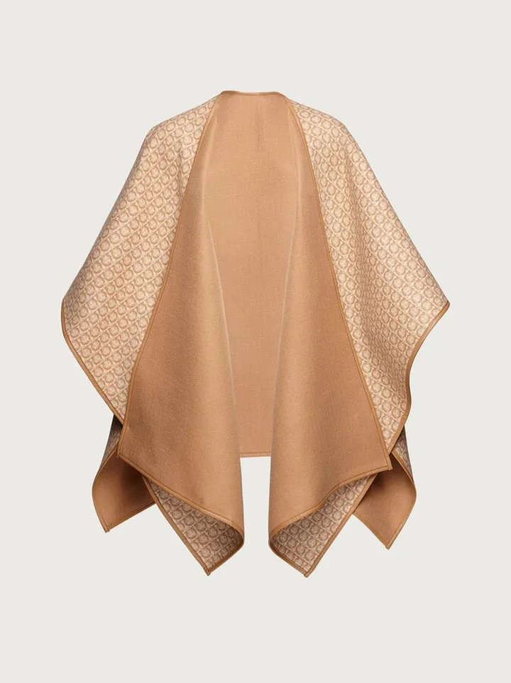 Ferragamo Women Gancini cape Beige