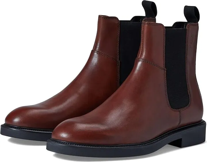 Vagabond Shoemakers Alex M Leather Chelsea Boot (Cognac) Men's Shoes