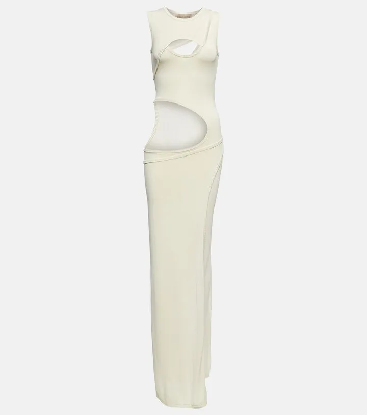 Marmo cutout knit maxi dress