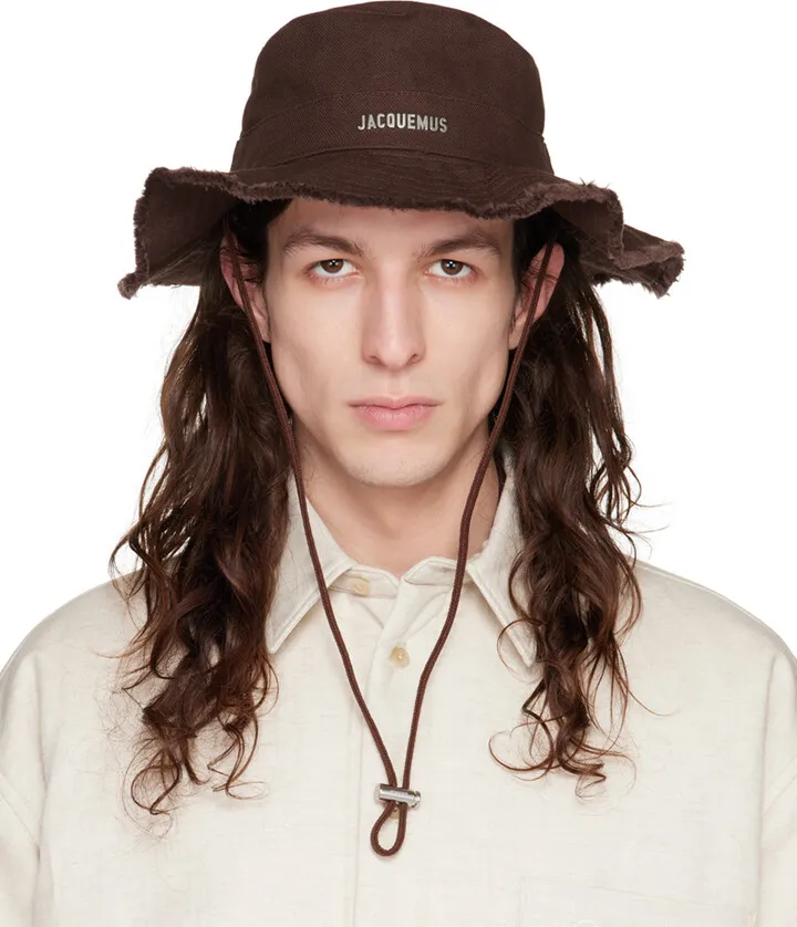 Jacquemus Brown 'Le Bob Artichaut' Bucket Hat