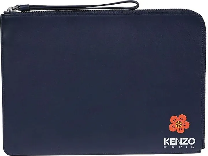 Kenzo Boke Flower Printed Zipped Clutch Bag