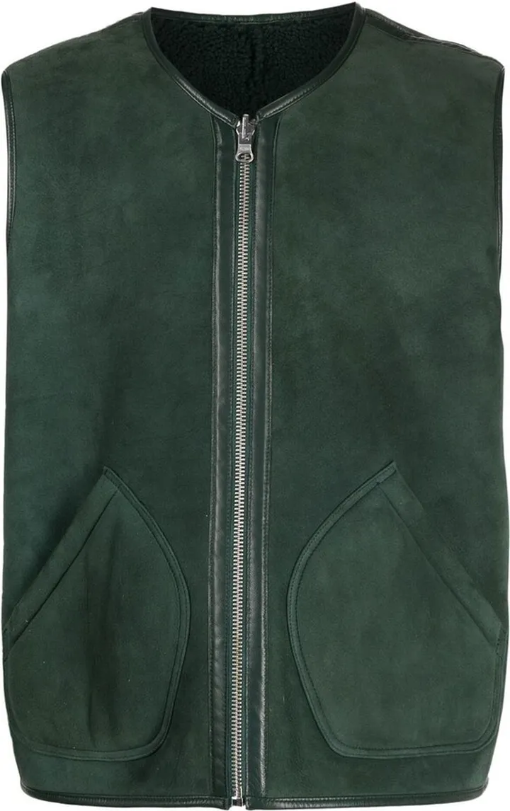 Wyatt suede waistcoat