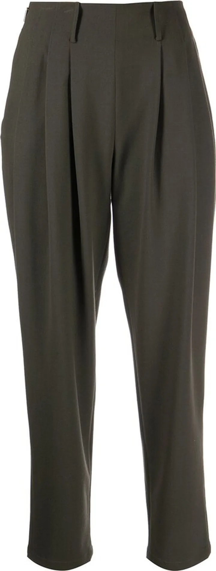 Tapered Cropped Trousers