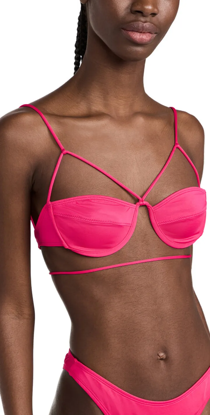 Jacquemus Le Haut De Maillot Signature Bikini Top