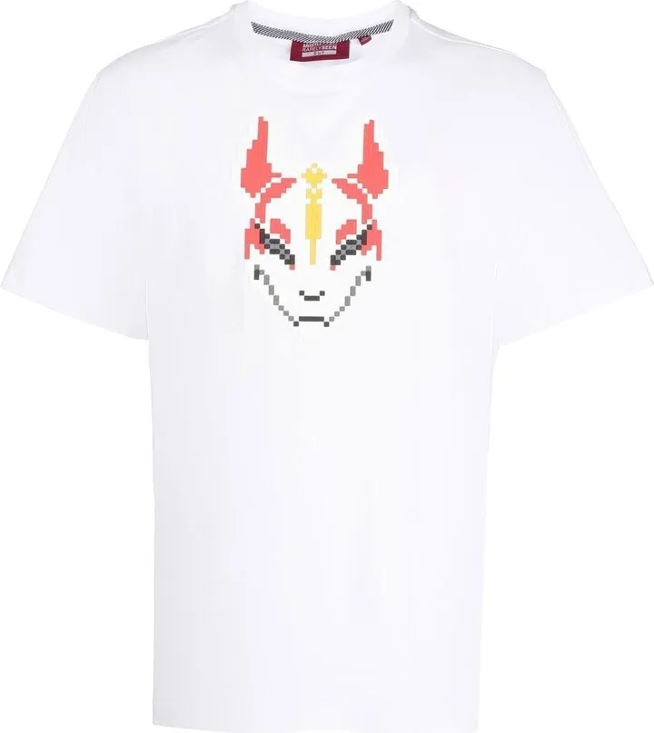 slogan-print cotton T-shirt