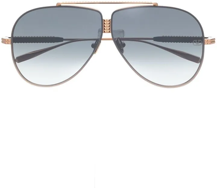 Pilot-Frame Sunglasses