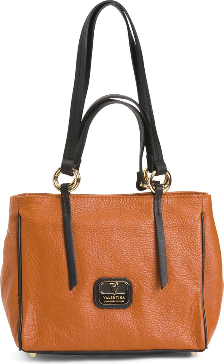 Made In Italy Leather Satchel
