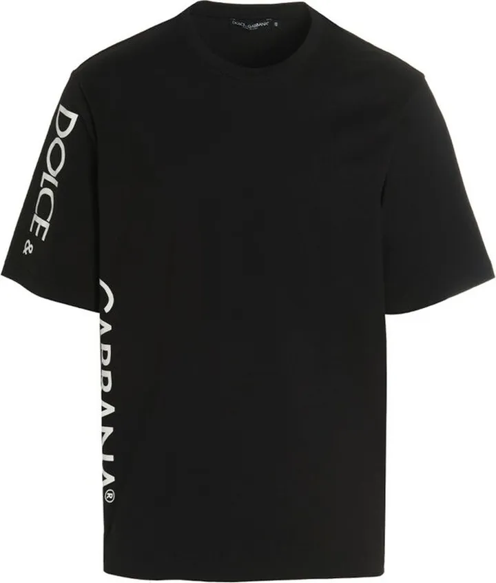 Dolce & Gabbana Logo-Printed Crewneck T-Shirt