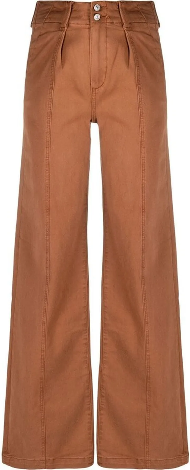 High-Waisted Wide-Leg Jeans