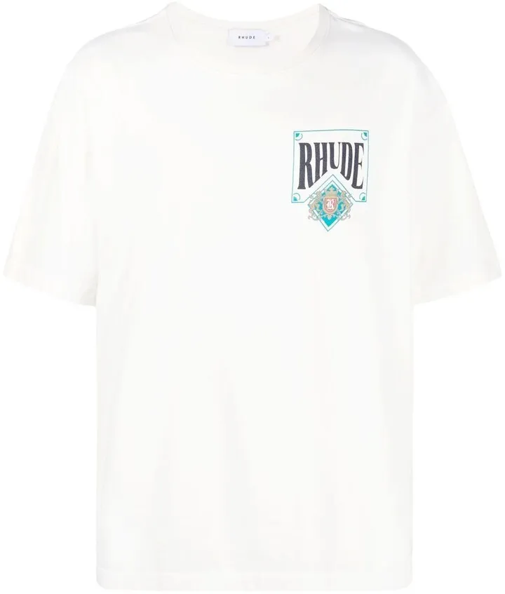 logo-print T-shirt