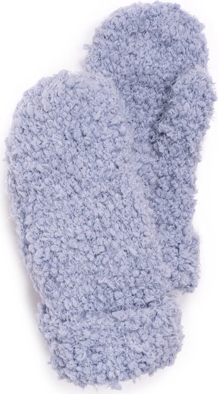 MUK LUKS Popcorn Mittens-Moonstone OS