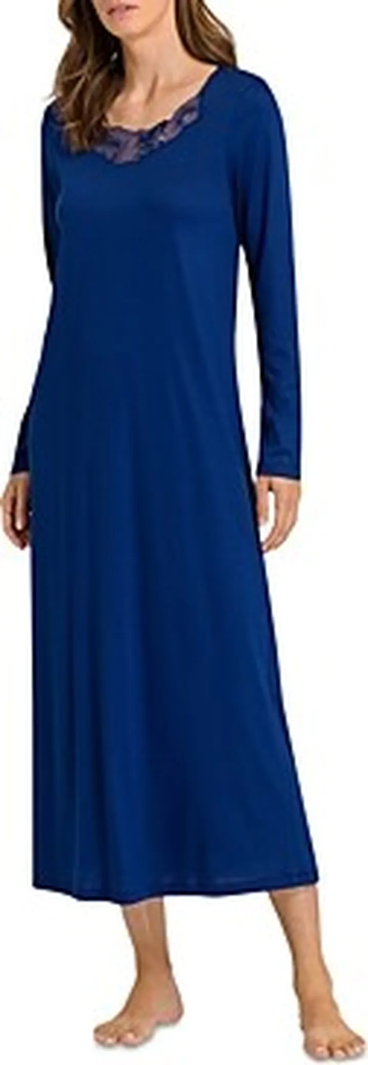 Hanro Paola Lace Trim Nightgown