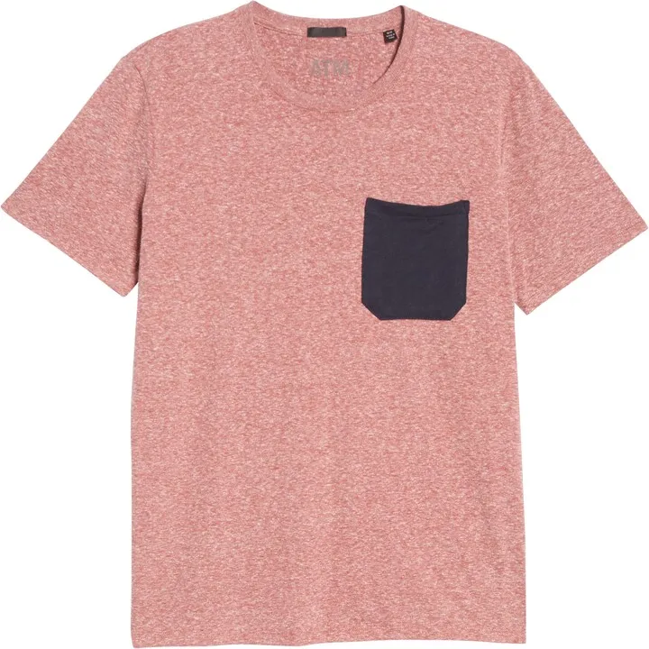 Melange Jersey Pocket T-Shirt