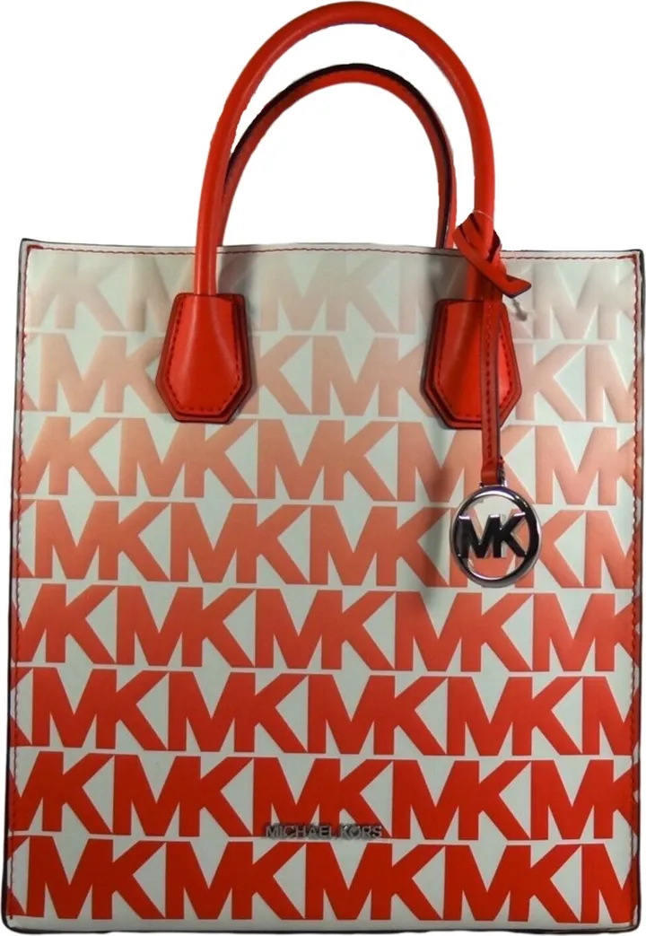 Michael Kors Women's Mercer NS Shopper Vegan Leather Satchel ag