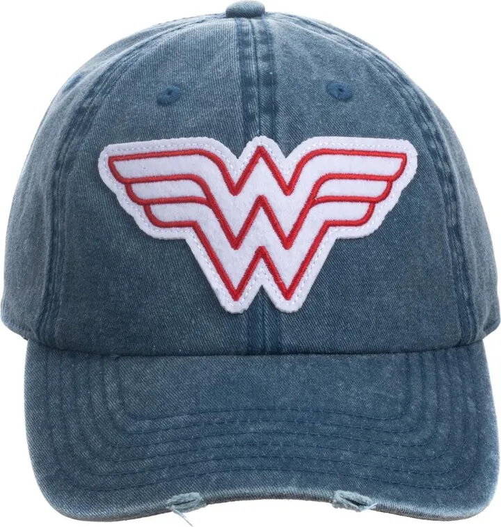 Wonder Woman Comic Book Superhero Distressed Dad Hat