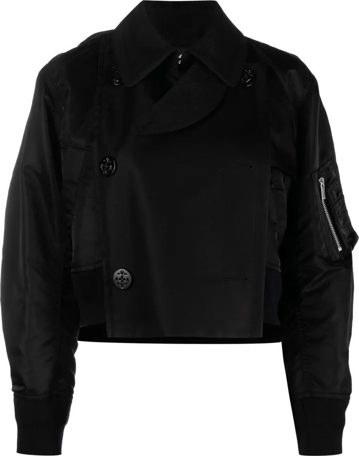 Panelled Bomber Jacket