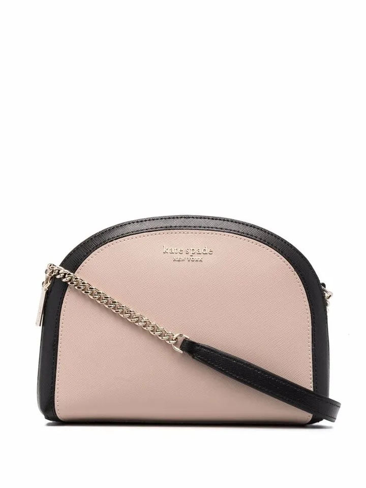 Curved-Edge Body Shoulder Bag