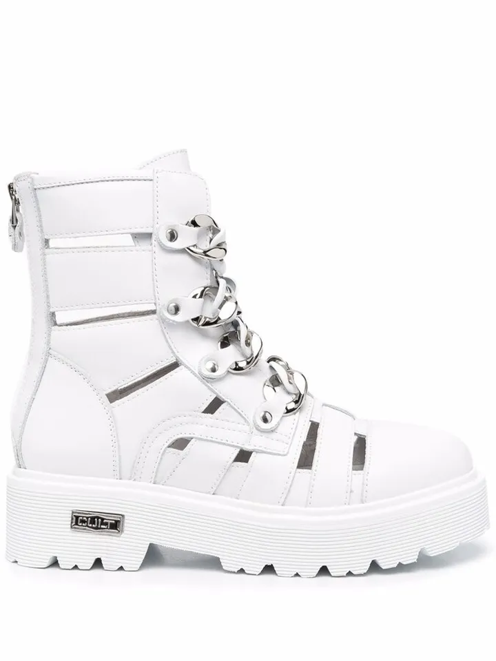 Chunky Lace-Up Boots