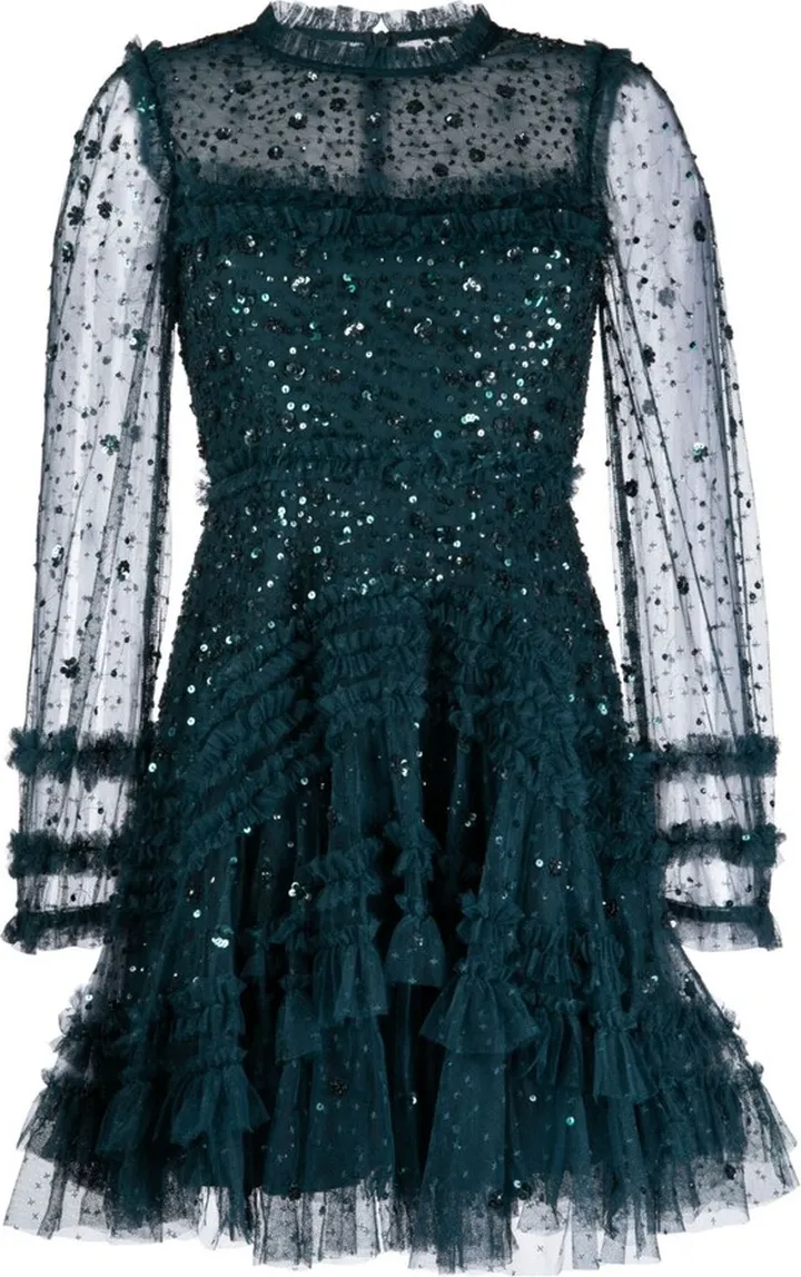 Maybelle sequin-embellished minidress