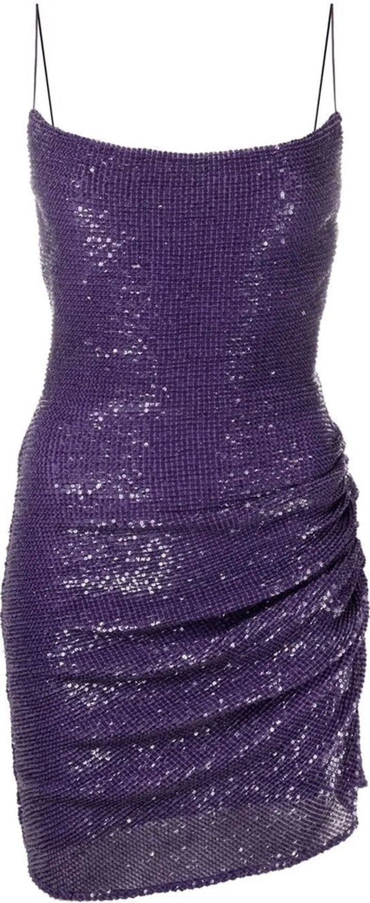 Sequin-Embellished Mini Dress
