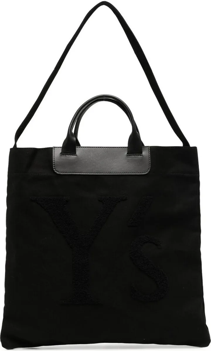 Debossed-Logo Detail Tote Bag