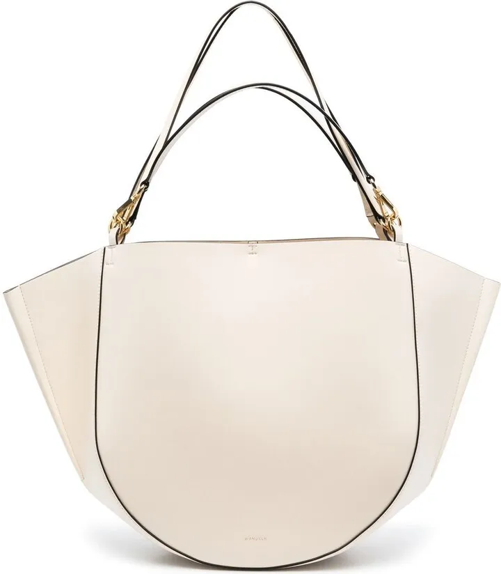 Mia trapeze-shaped tote bag