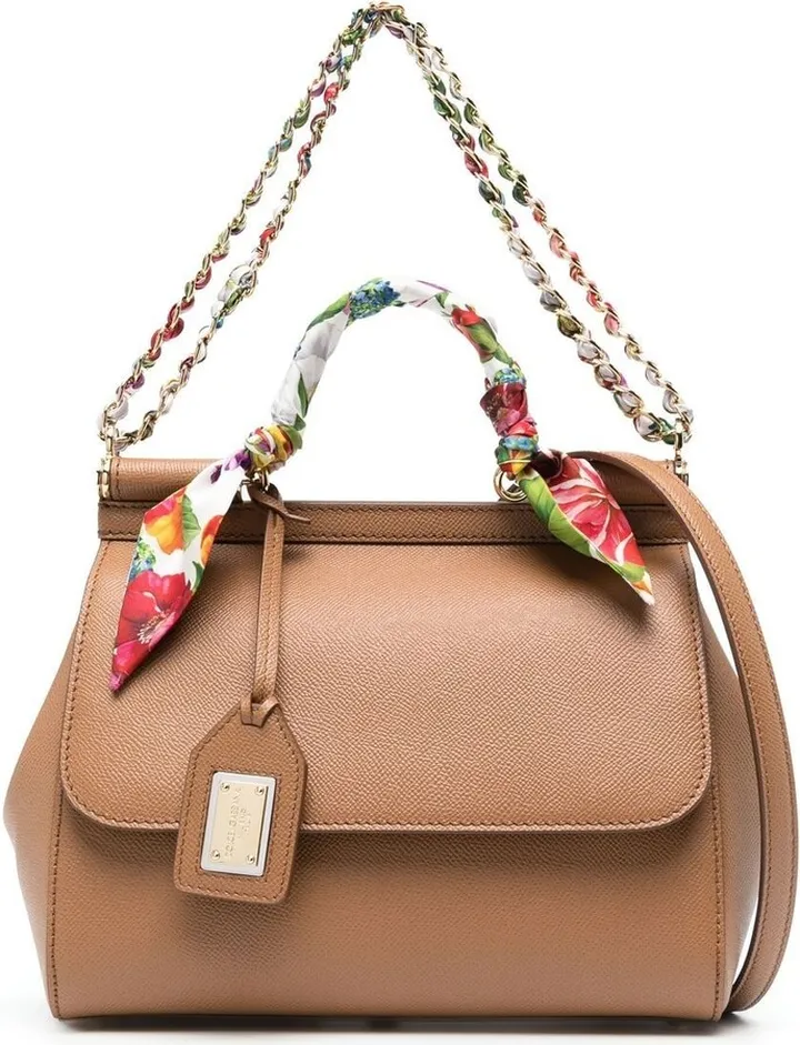 small Sicily leather tote bag