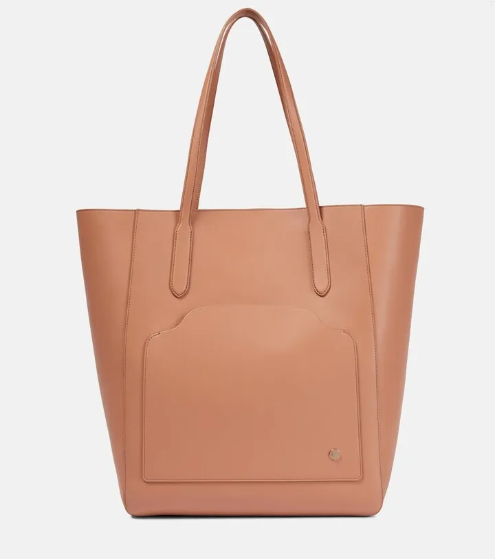 Sesia Large leather tote bag