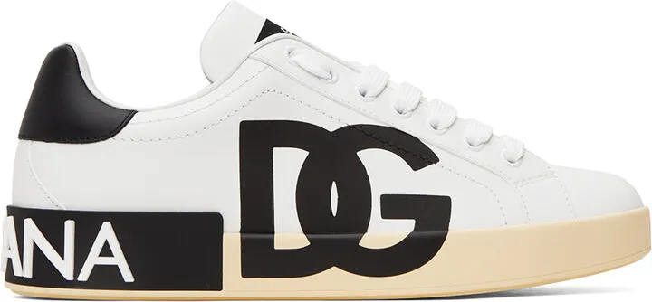 Dolce & Gabbana White Portofino Sneakers