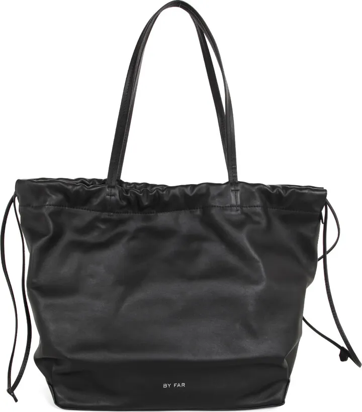 Oslo Black Nappa Leather Shoulder Bag