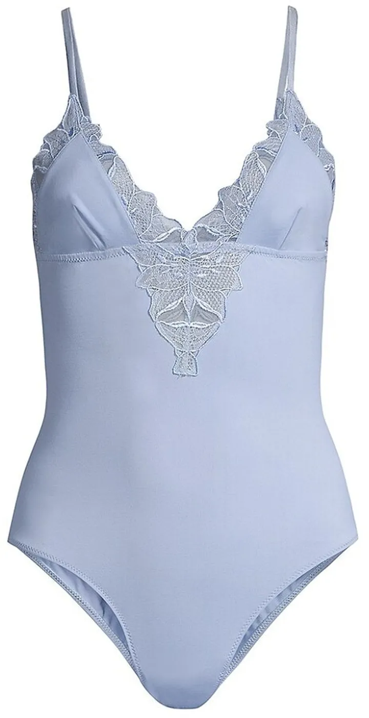 Lily Lace-Embroidered Bodysuit