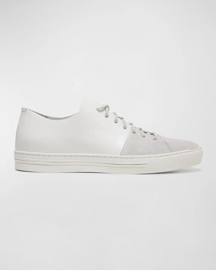 Men's Collins-2 Leather Low-Top Sneakers