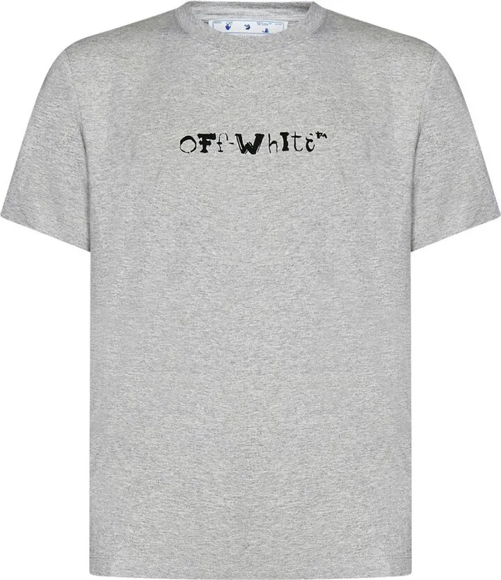 Off-White Logo Printed Crewneck T-Shirt