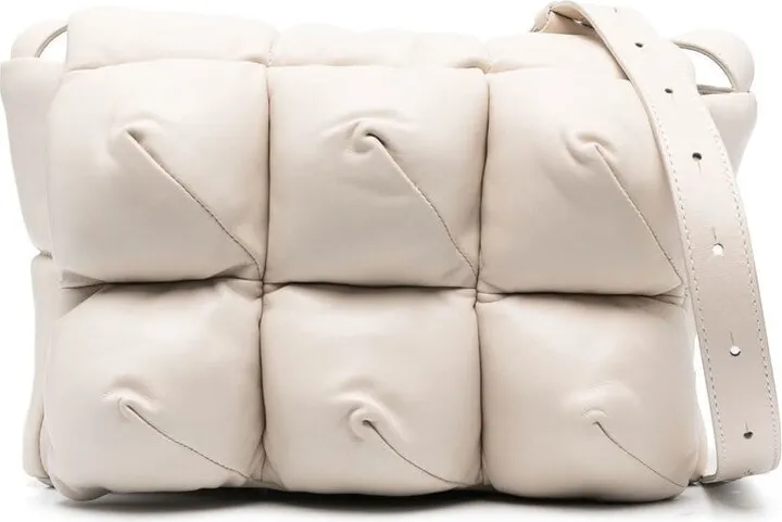 Smoothy padded crossbody bag