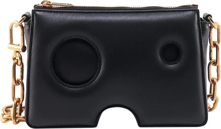 Off-White Burrow Zipped Chained Shoulder Bag