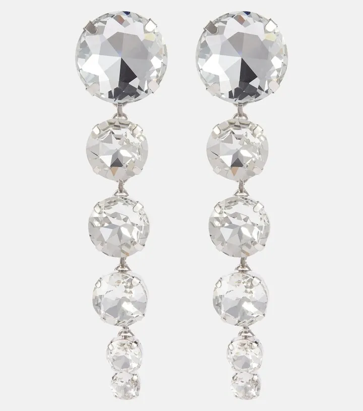 Crystal drop earrings