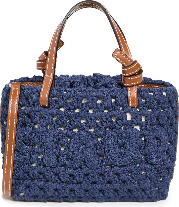 STAUD Crochet Ria Bag