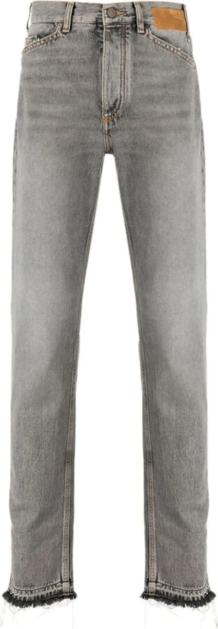 Mid-Rise Slim-Fit Trousers