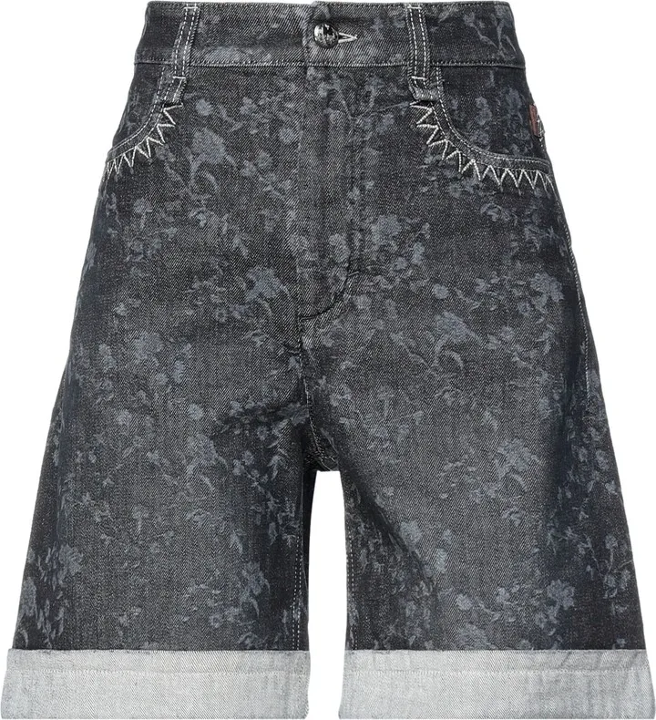 Denim Shorts Black