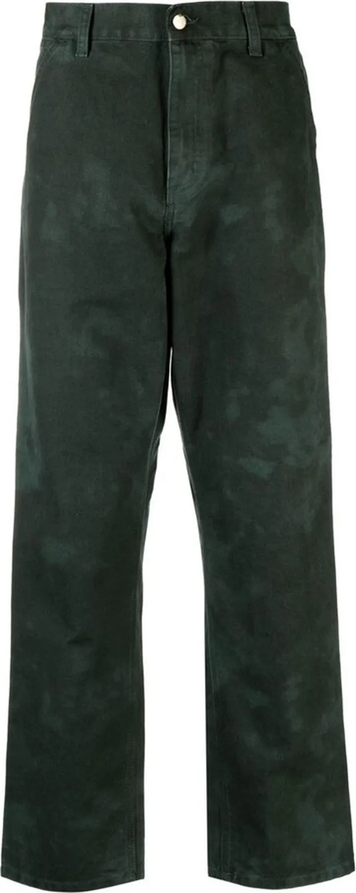 Single Knee Chromo Straight Trousers