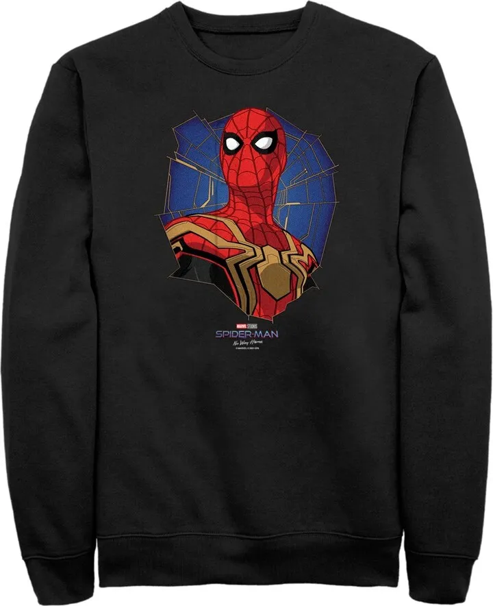 Men's Marvel Spider-Man: No Way Home Web of a Hero Sweatshirt - Black - Small