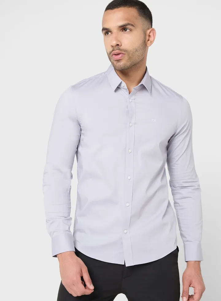 Logo Slim Fit Shirt