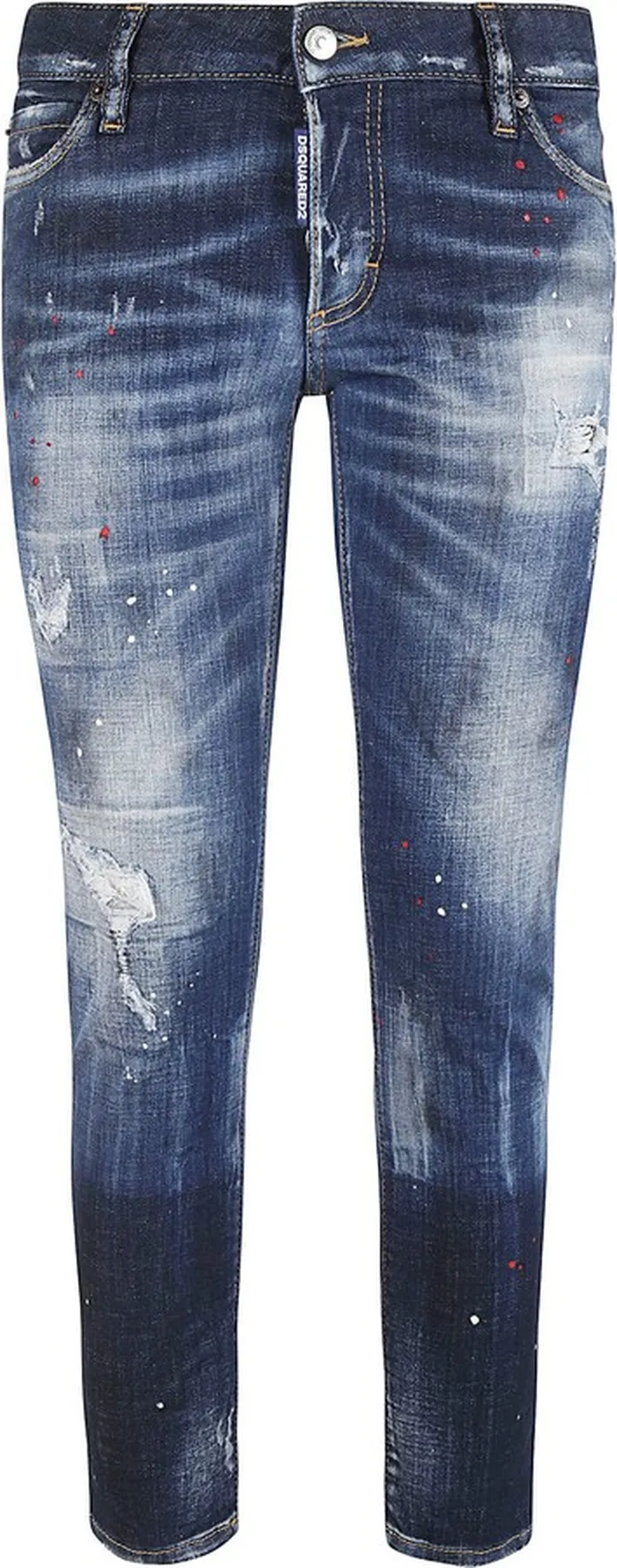 Distressed Detail Jeans