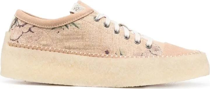 Caravan suede low-top sneakers