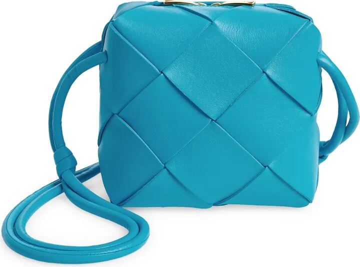 Mini Intrecciato Leather Crossbody Bag