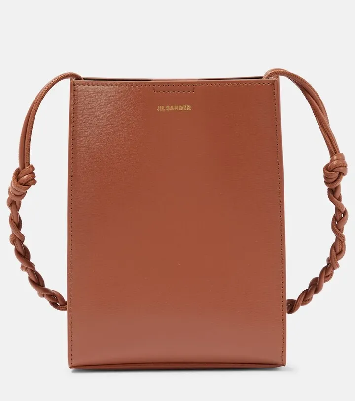Small leather shoulder bag