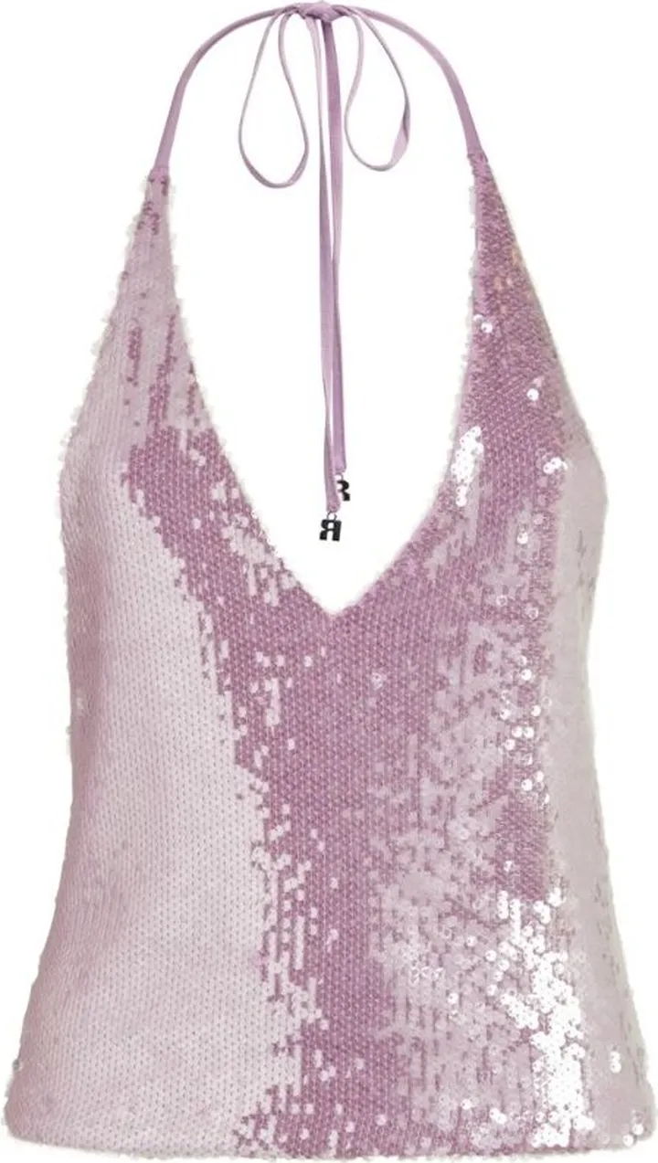 Rotate Sequin Halterneck Top