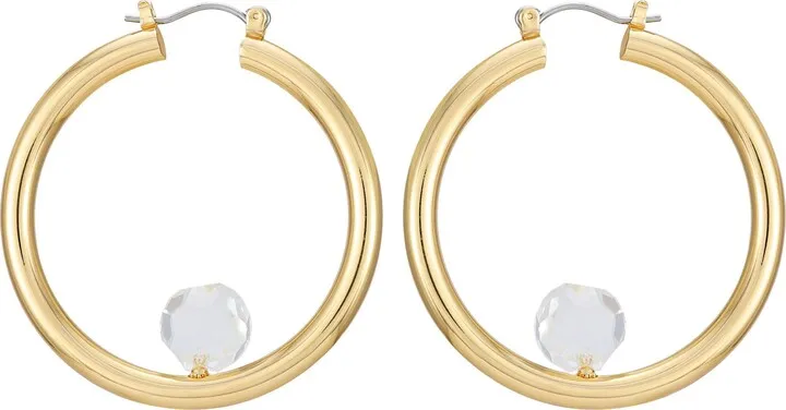 Crystal Hoop Earrings