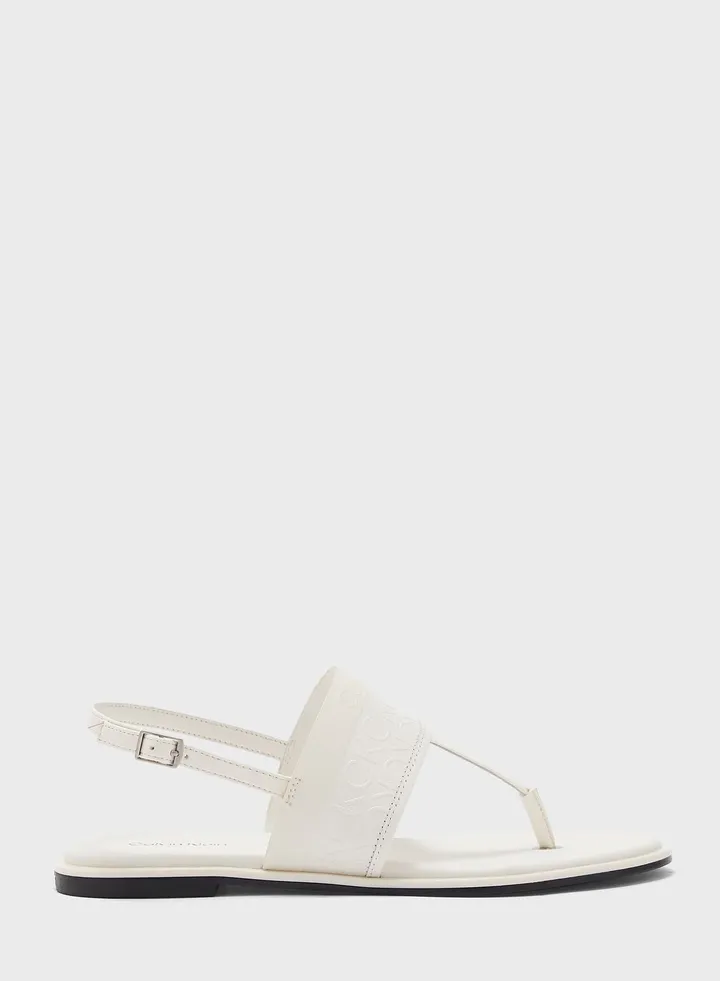 Almond Flat Sandals