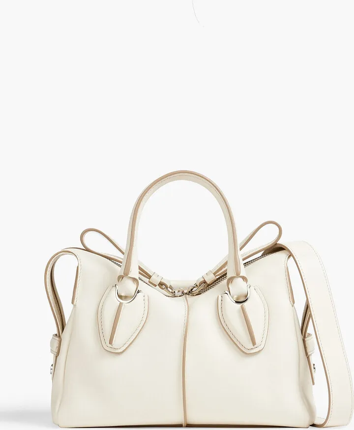 Bauletto leather shoulder bag